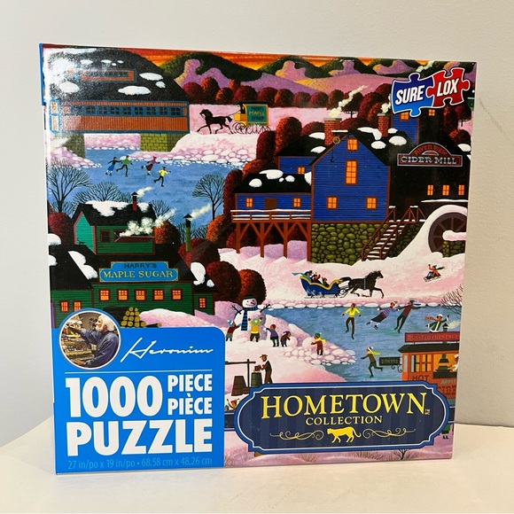 Hometown Collection 1000 Piece Puzzle - Picture 1 of 6